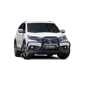 ECB Silver Hammertone Powdercoat Midi Tube Bar to suit Honda CR-V RM S2 06/13 - 12/14