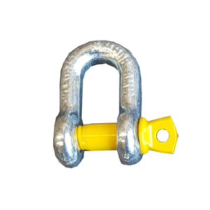 Mister Hitches D-SHACKLE 8MM STAMPED AND RATED S GRADE WLL 0.75T BULK 