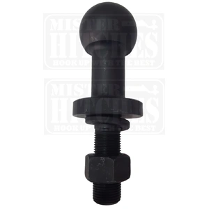 Mister Hitches TOW BALL 50mm 7/8" SHANK DIA. 3.5T HI-RISE SUITS ALKO AKS EURO COUPLING