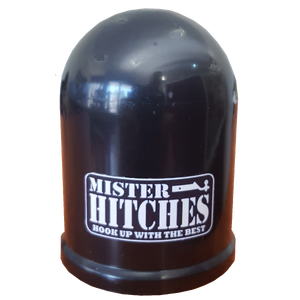 Mister Hitches TOW BALL COVER BLACK PLASTIC - ORDER IN MULTIPLES OF 12, DISPLAY BOX