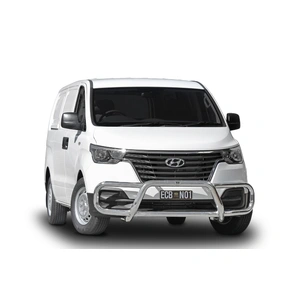 ECB Silver Hammertone Midi Tube Bar to suit Hyundai Iload 03/18 - 09/21