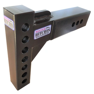 Mister Hitches DROP SHANK WITH 63.5MM (2.5") SQUARE SHANK SUITS RAM, F350,SILVERADO 