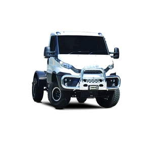 ECB Black Ripple Midi Tube Bar to suit Iveco Daily MY16 4X4 09/16 - 12/22