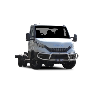 ECB Black Ripple Powdercoat Midi Tube Bar to suit Iveco Daily 70C E6 01/21 - Onwards