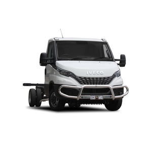 ECB Silver Hammertone Powdercoat Midi Tube Bar to suit Iveco Daily 50C/45C E6 01/21 - Onwards