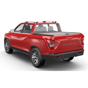 Mountain Top MTR Silver Manual Roller Cover to suit SsangYong Musso Dual Cab 2018 - Onwards (Short Bed)