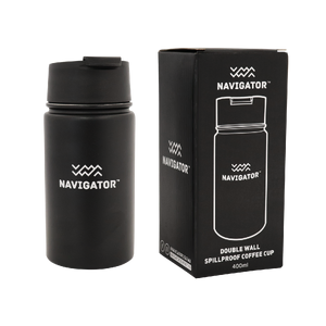 Navigator Double Wall Spillproof Coffee Cup