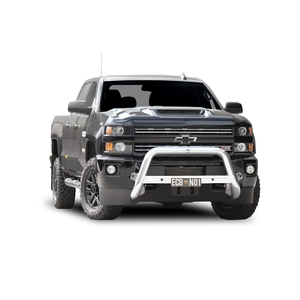 ECB Textura Black Powdercoat Nudge Bar to suit Chevrolet Silverado 2500HD HSV 04/18 - 07/21