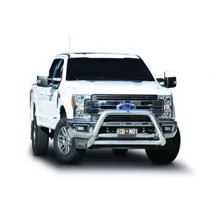 ECB Textura Black Powdercoat Nudge Bar to suit Ford F250 Super Duty Ex Limited MY17 - Onwards