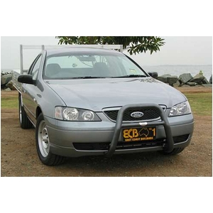 ECB Polished Nudge Bar - Series 2 to suit Ford Falcon BF Excludes XR 10/02 - 09/06