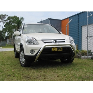 ECB Silver Hammertone Powdercoat Nudge Bar to suit Honda CR-V 10/04 - 01/07