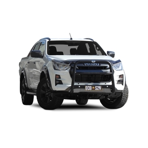 ECB Textura Black Powdercoat Nudge Bar - Series 2 to suit Isuzu D-Max X-Terrain 07/20 - Onwards