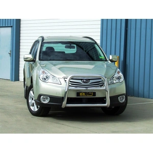 ECB Black Ripple Nudge Bar - Series 2 to suit Subaru Outback 09/09 - 11/12