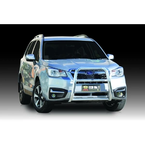 ECB Black Ripple Nudge Bar - Series 2 to suit Subaru Forester 01/16 - 07/18
