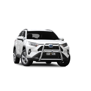 ECB Textura Black Powdercoat Nudge Bar - Series 2 to suit Toyota Rav4 Cruiser 01/19 - Onwards