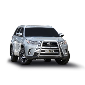 ECB Textura Black Powdercoat Nudge Bar - Series 2 to suit Toyota Kluger 11/16 - 02/21