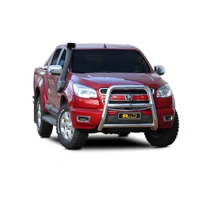ECB Black Ripple Nudge Bar - Series 2 to suit Holden Colorado 7 12/12 - 08/16