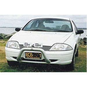 ECB Textura Black Powdercoat Nudge Bar to suit Ford Falcon AU Excludes XR 09/98 - 09/02