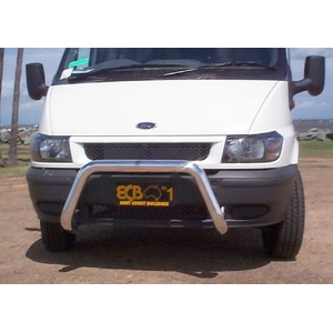 ECB Black Ripple Powdercoat Nudge Bar to suit Ford Transit VH / VJ 08/00 - 08/06