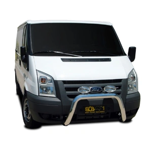 ECB Polished Nudge Bar to suit Ford Transit VM RWD Only 09/06 - 08/14