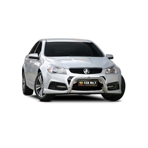 ECB Textura Black Powdercoat Nudge Bar to suit Holden Commodore VF SS 05/13 - 08/15