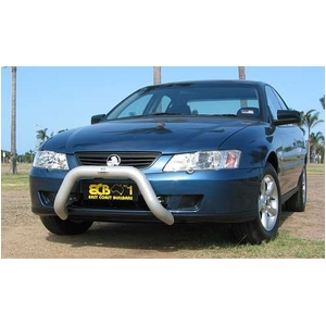 ECB Black Ripple Powdercoat Nudge Bar to suit Holden Commodore VY Executive 2002 - 2004