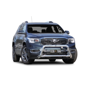 ECB Silver Hammertone Powdercoat Nudge Bar to suit Holden Acadia 03/19 - 12/20