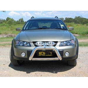 ECB Textura Black Powdercoat Nudge Bar to suit Holden Commodore VY Aventra 2003 - 2004