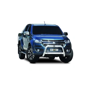 ECB Silver Hammertone Nudge Bar to suit Holden Colorado LS-LT-LTZ 07/16 - 12/20