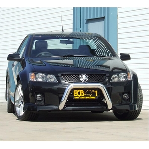 ECB Black Ripple Powdercoat Nudge Bar to suit Holden Commodore VE S1 SS 08/06 - 08/10