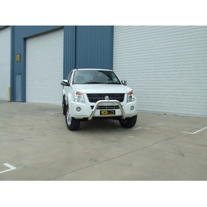 ECB Polished Nudge Bar to suit Holden Rodeo RA DX/LX Flares 03/03 - 12/06