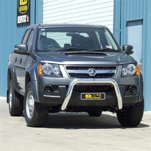ECB Textura Black Powdercoat Nudge Bar to suit Holden Colorado 4WD 09/08 - 05/12