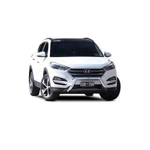 ECB Black Ripple Nudge Bar to suit Hyundai Tucson Active X 06/18 - 12/20