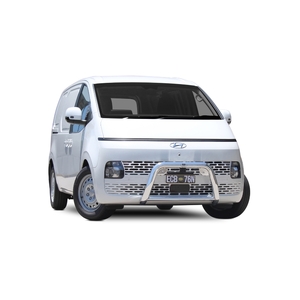 ECB Textura Black Powdercoat Nudge Bar to suit Hyundai Staria-load 06/21 - Onwards