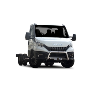 ECB Textura Black Powdercoat Nudge Bar to suit Iveco Daily 70C E6 01/21 - Onwards