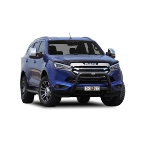 ECB Black Ripple Powdercoat Nudge Bar to suit Isuzu MU-X 06/21 - Onwards