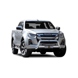 ECB Silver Hammertone Nudge Bar to suit Isuzu D-Max 2WD/4WD 07/20 - Onwards