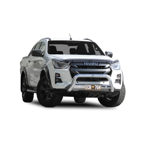 ECB Black Ripple Powdercoat Nudge Bar to suit Isuzu D-Max X-Terrain 07/20 - Onwards