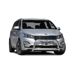 ECB Black Ripple Powdercoat Nudge Bar to suit Kia Carnival YP 04/18 - 08/20