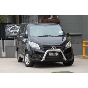 ECB Black Ripple Powdercoat Nudge Bar to suit LDV G10 11/15 - 12/19