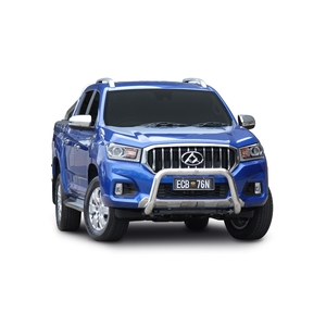 ECB Black Ripple Powdercoat Nudge Bar to suit LDV T60 07/17 - 08/21