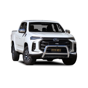 ECB Silver Hammertone Powdercoat Nudge Bar to suit LDV T60 MAX 09/21 - Onwards