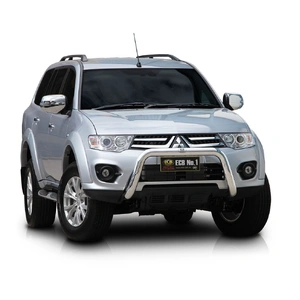 ECB Black Ripple Nudge Bar to suit Mitsubishi Challenger PC 07/13 - Onwards