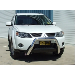 ECB Polished Nudge Bar to suit Mitsubishi Outlander ZG 11/06 - 09/09
