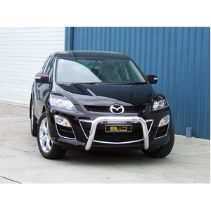 ECB Textura Black Powdercoat Nudge Bar to suit Mazda CX-7 11/09 - 2012