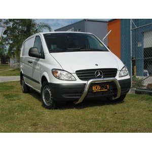 ECB Black Ripple Nudge Bar to suit Mercedes-Benz Vito 04/04 - 01/10