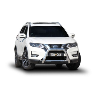 ECB Black Ripple Powdercoat Nudge Bar to suit Nissan X-Trail T32 Series 2 & 3 02/17 - 12/21