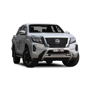 ECB Black Ripple Powdercoat Nudge Bar to suit Nissan Navara 12/20 - Onwards