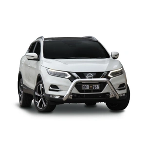 ECB Black Ripple Nudge Bar to suit Nissan Qashqai Series 2 & 3 09/17 - 05/22