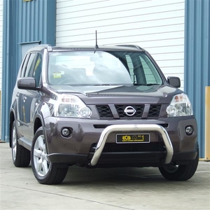 ECB Textura Black Powdercoat Nudge Bar to suit Nissan X-Trail T31 10/07 - 07/10